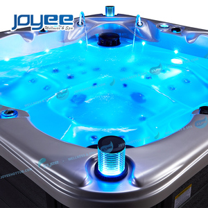 JOYEE Acrylic balboa outside use 4 people <span class=keywords><strong>lay</strong></span> z <span class=keywords><strong>spa</strong></span> garden couple whirlpool sexy massage outdoor hot tub for family  fun <span class=keywords><strong>spa</strong></span> - Product Image 4