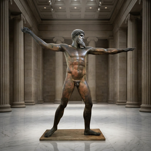 Escultura de Metal de Bronce Fundido a Medida, Figura Deportiva de la Antigua Grecia, Estatua para Decoración de Jardín - Product Image 3