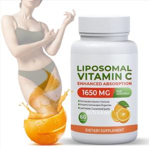 Capsule di Vitamina C Liposomiale Julong OEM ad Alto Assorbimento, Integratore di Vitamina C Liposolubile, Booster di Collagene, Vitamina C Sbiancante - Product Image 1