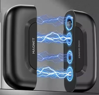 2-in-1 Elektrische Taschenwärmer mit 3 Heizstufen, Magnetisch Aufladbar, USB/Batteriebetrieben, Elektronisches Geschenk für Outdoor-Aktivitäten