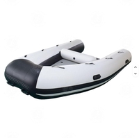 Bateau gonflable multifonctionnel pour jet ski, conception pliable, stable, léger, durable, en PVC/DWF
