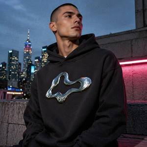 Parches Termoadhesivos Metálicos de Alta Frecuencia Resistentes a la Abrasión y al Estiramiento, con Relieve 3D, para Camisetas Techwear - Product Image 4
