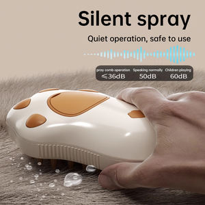 Spazzola a Vapore Multifunzionale 3-in-1 per Gatti con Funzione di Autopulizia, Pettine Massaggiante in ABS con Alimentazione a Batteria - Product Image 3