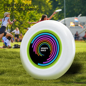 Factory Custom Logo Ultimate Fris Beed Weich plastik PE <span class=keywords><strong>Pet</strong></span> Dog Flying Disc Kinder Toy Beach Flying Disc - Product Image 5