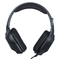 Casque de jeu filaire ONIKUMA K20, 3.5mm, pilote 50mm, lumière RGB, micro rotatif à suppression du bruit, oreillettes souples pour PC, PS5, Xbox Switch
