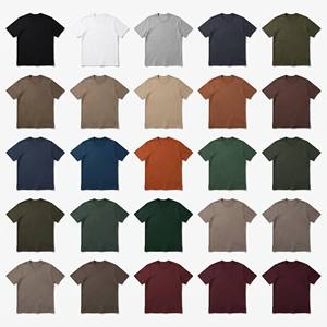 Camisetas Ecológicas Sostenibles Personalizadas, 230g, Algodón Puro, Fabricante, Venta al por Mayor, Camisetas Orgánicas Lisas - Product Image 2
