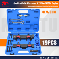 Kit de 19 outils de calage moteur pour fixation d'arbre à cames et démontage d'injecteurs de carburant pour Mercedes-Benz M274 M264