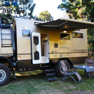ONLYWE Todoterreno Unimog Camión Camper Australian Standard Expedition Touring Truck Camper 4x4 Autocaravana Camper Van para Ute Truck - Product Image 2