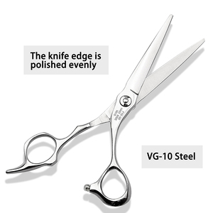 Ciseaux professionnels ALBERS pour couper et effiler les cheveux, 6,5 pouces, acier japonais VG10 de haute qualité, lame pointue, poignée ergonomique - Product Image 3