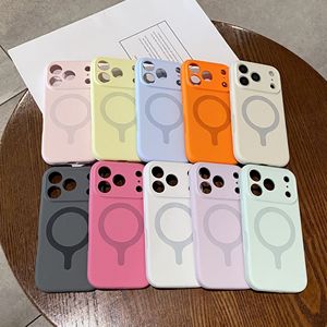 Funda Magnética de Silicona Líquida de Colores para iPhone 17 Pro Max 16 Pro, Funda Suave y Colorida para iPhone 17 - Product Image 1