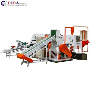 Tự động hóa cao phế liệu kim loại tái chế thiết bị/dây đồng granulator máy/dây cắt và Tước máy để bán