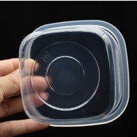 Sulide Vente en Gros Biscuits Desserts Boulangerie Boîtes d'Emballage Carrées en Plastique PP Conteneurs Alimentaires de Qualité Alimentaire Jetables pour Gâteau
