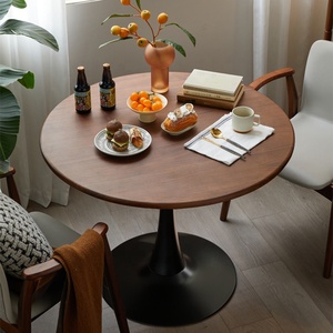 <span class=keywords><strong>Tavolo</strong></span> da pranzo tulipano legno di pino riciclato <span class=keywords><strong>marmo</strong></span> moderno metallo nordico caffè lato sala da pranzo tavoli da pranzo ristorante mobili - Product Image 6