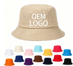 Chapeau Bob Unisexe 100% Coton Personnalisable Effet Vieilli Lavé avec Nœuds – Chapeau Seau Vierge pour Homme – Vente en Gros Fabricant - Product Image 1