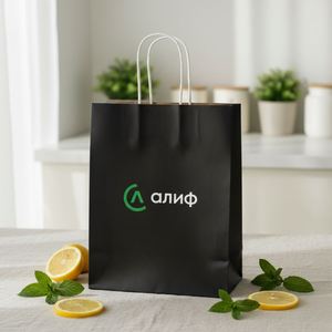 Bolsas de Compra de Papel Kraft Personalizadas Directas de Fábrica con Logotipo, Bolsas de Regalo de Lujo Ecológicas - Product Image 1
