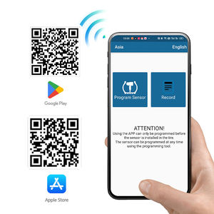 Capteur NFC 4 <span class=keywords><strong>vannes</strong></span> Programmable par <span class=keywords><strong>téléphone</strong></span> Android ou apple sont tous deux disponibles pour les capteurs 433MHZ 315 MHZ Capteur TPMS 2in1 - Product Image 5
