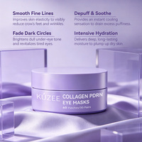 Masque Contour des Yeux au Caviar Marque Blanche – Acide Hyaluronique, Peptides, Hydratant, Anti-rides, Éclaircissant, Cernes, Soin de la Peau
