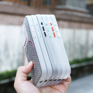 Funda de teléfono de aceite mate transparente colorida para iPhone 14 16 Pro Max Cámara protectora de carga inalámbrica magnética fuerte móvil - Product Image 6