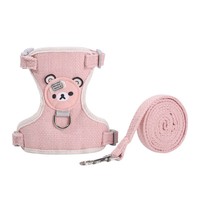 Harnais de traction pour animaux de compagnie en polyester, style gilet, anti-évasion, pour la promenade des chiens, fournitures pour animaux