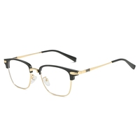 Lunettes de lecture fines dorées et grises 9300 pour femmes, presbytie, correction -2.50, vente en gros