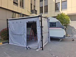 Soleflex M02 ngoài trời cắm trại không khí lều không thấm nước cắm trại van Caravan Motorhome mái hiên phòng bổ sung Caravan phụ lục - Product Image 4