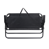 Banc de camping pliable moderne pour 2 personnes, idéal pour le jardin, les pique-niques et les sorties en plein air