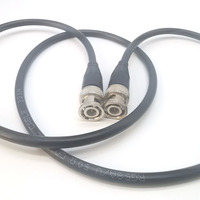 Câble BNC mâle vers BNC mâle, câble coaxial RG58 50 ohms, câble d'extension pour caméra vidéo CCTV, moniteur