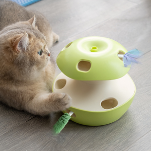 Giocattolo Elettronico Intelligente per Gatti a Forma di Mela, Gioco Interattivo Automatico per Animali Domestici - Product Image 2