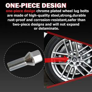 Factory Supply Class 12.9 M14x1.25 <strong>Wheel</strong> Lug <strong>Bolts</strong> - Product Image 3