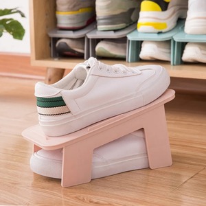 Étagère de rangement multi-usages pour chaussures domestiques, support double pour chaussures, gain de place, détachable, antidérapant, économique - Product Image 5