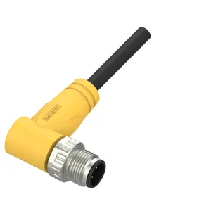 Werkseitig direkt oem rechtwinklig Elbow m12 wasserdichter Stecker Vor formender elektrischer Sensor kabelst ecker ethercat