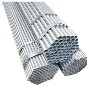 BS 1387 ASTM A53 A500 Tubos de acero galvanizado Producto directo de fábrica
