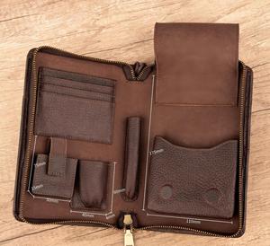 Nuevo Estuche para Cigarros de Cuero Multifuncional para Hombre, Diseño del Norte de Europa, Práctico para Viajar, con Correa de Muñeca - Product Image 4