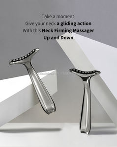 Hot Verkoop Guasha Gezicht Nek <span class=keywords><strong>Massager</strong></span> Zilveren Bal Fysieke Therapie Huid Lift Schrapen Rimpel Wallen Verminderen Persoonlijke Huidverzorging - Product Image 3