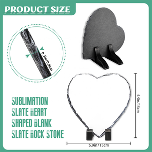 Sublimation Rock <strong>Slate</strong> of Various Size Customized Supported - Product Image 4