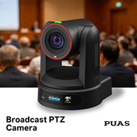 Caméra de conférence PTZ avec suivi IA pour diffusion en direct, vidéoconférence et haut-parleur de conférence