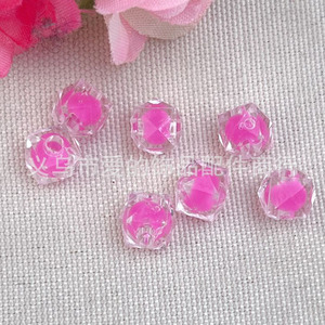Acrylic Square Beads 8mm Blue Loose Beads For DIY <b>Bracelets</b> Necklaces Jewelry Making Accessories Yiwu Origin Summer 2023 - Product Image 3