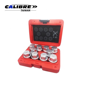 Juego de Llaves de Seguridad para Tuercas de Rueda, 10 Piezas, Material CrV Plateado, Garantía de 1 Año, Moldeado por Soplado, para Land Rover Universal, TAIWAN CALIBRE - Product Image 5