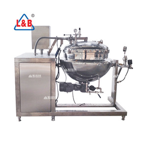 Thương mại phục vụ ứng dụng chế biến hơi nước gas nấu ăn ấm đun nước cao luộc đường tự động hàng loạt chân không nồi - Product Image 4