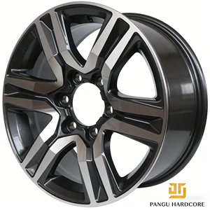 Mâm xe hợp kim đúc nguyên khối cao cấp tùy chỉnh, màu đen bán bóng, kích thước 18-24 inch, phù hợp với BYD, NIO, JEEP, Audi - Product Image 1