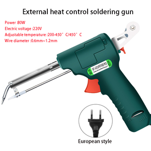 <span class=keywords><strong>Pistola</strong></span> <span class=keywords><strong>de</strong></span> Soldar con Control <span class=keywords><strong>de</strong></span> <span class=keywords><strong>Calor</strong></span> Externo <span class=keywords><strong>de</strong></span> 220V/110V 60W/80W, Opciones <span class=keywords><strong>de</strong></span> Enchufe Estadounidense/Europeo/Chino - Product Image 6
