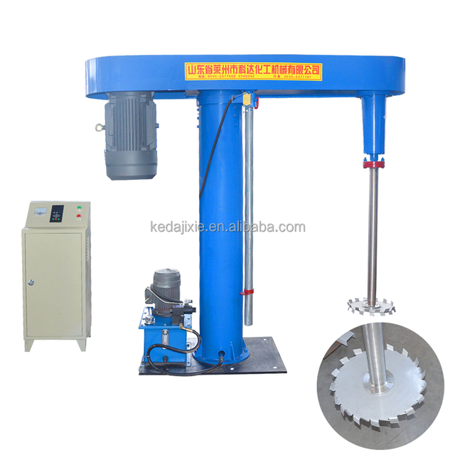 High-Speed Automatic Paint Making Machine Scraper Disperser Agitator Mixer with Coating Capability