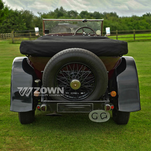 Luxury Retro <b>Gasoline</b> Tourist Car Black Classic Limousine Style for Villa Area Shuttle Use - Product Image 3