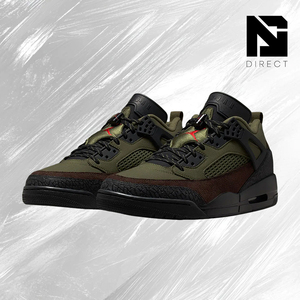 Air Jordan Spizike Low 'Beef & Broccoli' Chaussures de basketball montantes en maille pour homme, style décontracté et sportif - Product Image 2