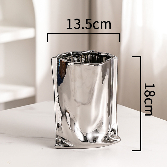 silver,13.5*7*18cm