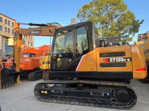 รถขุดมือสองสำหรับขาย Sany Sy60c/75c/95c/รถขุดมือสอง Sany Sy135C ขนาด 13 ตัน สภาพดี SY135c/215c รถขุดมือสอง - Product Image 4