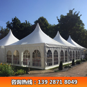 Carpa Europea de Techo Cónico de 3-6m con Estructura de Aleación de Aluminio, Tela de Poliéster Impermeable, Apertura Rápida, para Bodas y Fiestas - Product Image 3