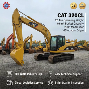 รถขุดไฮดรอลิก Caterpillar 320CL มือสองจากญี่ปุ่น น้ำหนัก 20 ตัน รถขุดมือสอง 320CL สำหรับขาย - Product Image 2