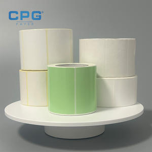 Étiquettes thermiques de haute qualité, imperméables et résistantes à la déchirure, papier 4x3 pouces, autocollants de codes-barres pour cartons et palettes, pour usage industriel - Product Image 1