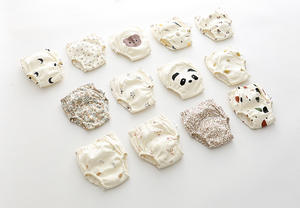 Pantalones de Entrenamiento de Algodón con Múltiples Diseños en Stock, Bajo MOQ, Fuertemente Absorbentes, Ropa Interior de Entrenamiento para Ir al Baño para Bebés Niños y Niñas - Product Image 6